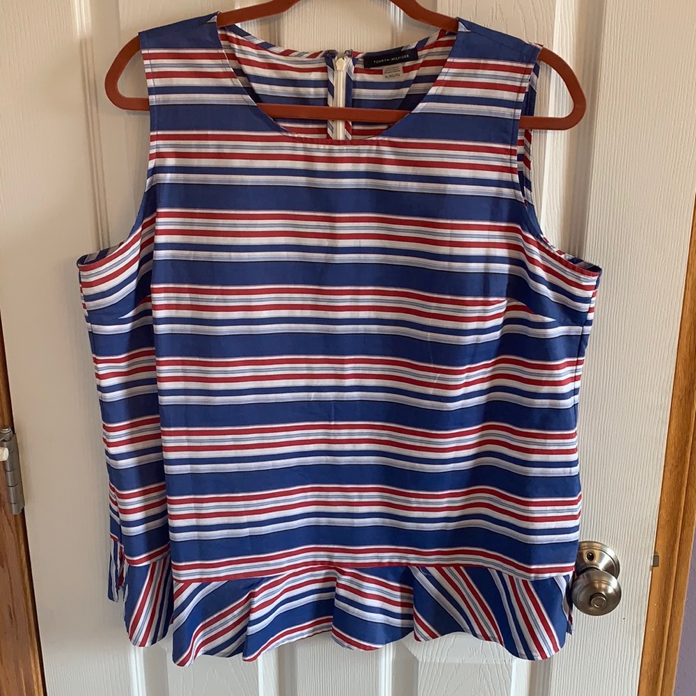 Red, White & Blue Tommy Hilfiger Tank Size XL